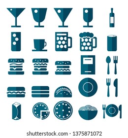 Set Restaurant Icons