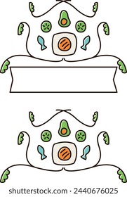 Eine Reihe von Restaurant-Icons