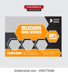Reihe von Restaurantmenüs, Broschüren, Flyer Design Vorlagen in A4 Größe. Vektorgrafiken für Marketingmaterial für Lebensmittel und Getränke, Anzeigen, Präsentationsvorlagen für natürliche Produkte, Cover-Design.