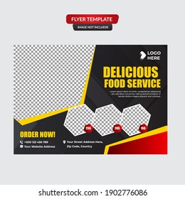 Conjunto de menús del restaurante, folleto, plantillas de diseño de volante de tamaño A4. Ilustraciones vectoriales para material de marketing de alimentos y bebidas, anuncios, plantillas de presentación de productos naturales, diseño de portada.