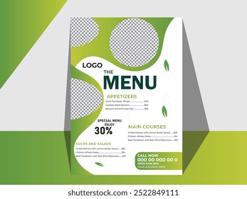 Set of restaurant menu, brochure, flyer design templates in A4 size. 