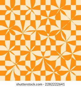 Set of retro 70s background, groovy hippe backgrounds