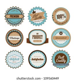 set of retro badge collection - Shutterstock ID 109560449