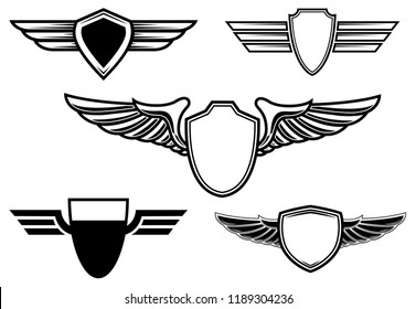 33,184 Shield wing logo Images, Stock Photos & Vectors | Shutterstock