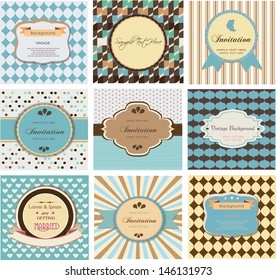 set of retro labels collection