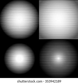 Set of Retro Parallel Halftone Lines texture, pattern. Oblique lines background.