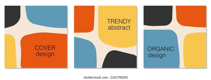 Conjunto de plantillas retro de publicaciones en redes sociales
