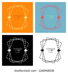 Set of retro vintage badges and label logo graphics. Design elements, business signs, labels, logos, circle design