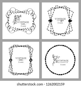 Set of retro vintage badges and label logo graphics. Design elements, business signs, labels, logos, circle design