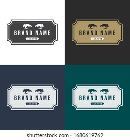 Set of Retro Vintage design. Vector design elements, labels, badges. Eps10