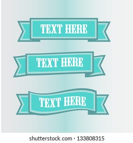 Set of Ribbons