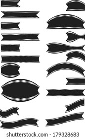 Set of ribbons 