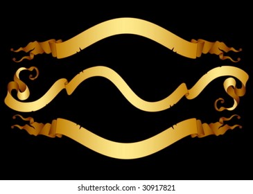 set of ribbons