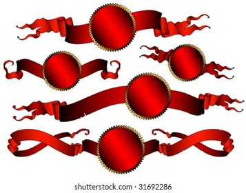 set of ribbons