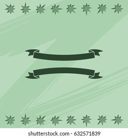 Set of ribbons.