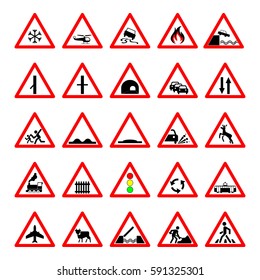 1,654 Road Trafic Icons Images, Stock Photos & Vectors | Shutterstock