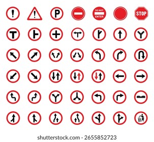 Satz von Verkehrszeichen, Vektorsymbol