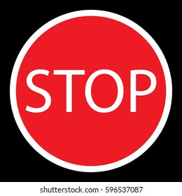 Set of road signs isolated on transparent background. Vector illustration.