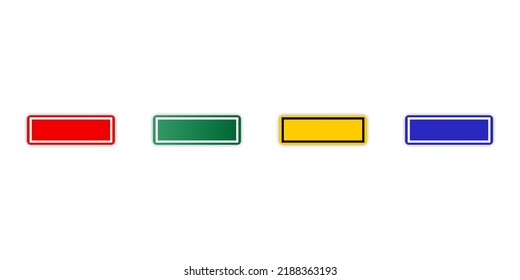Set of road signs, Traffic signs on white background. Traffic signs vector.

