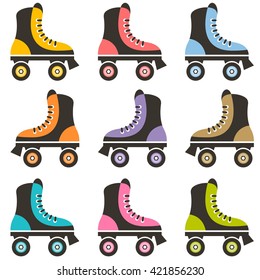 set of roller skates