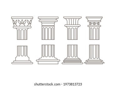 set of roman column vector