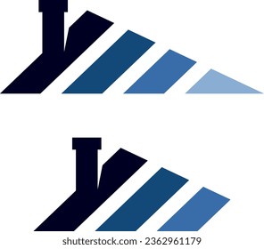 un conjunto de iconos de techo