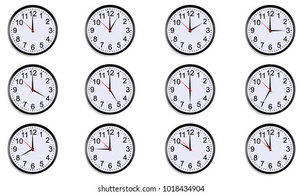 158,833 Time Wall Clock Images, Stock Photos & Vectors 