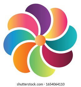 Set of round colorful vector shapes. Abstract vector banners. Design elements. Vector colorful round abstract shapes. Creative vector illustration of colorful round abstract banners.