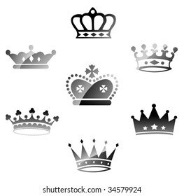 Set of Royal Crowns - See other color options