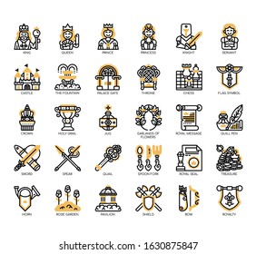 Set of royalty thin line and pixel perfect icons for any web and app project. 