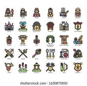Set of royalty thin line and pixel perfect icons for any web and app project. 