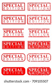 Set of Rubber Stamp Effect : Special Edition
