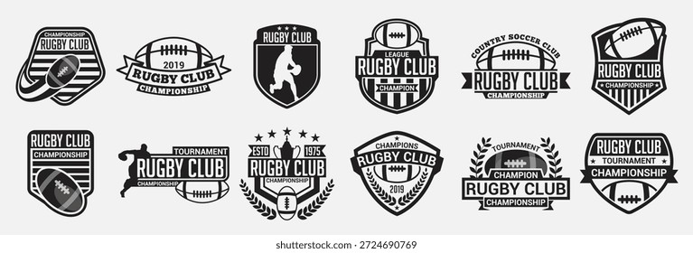 Rugby-Vektorgrafik