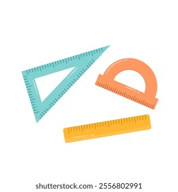 Set of Ruler for Stationery Stuff