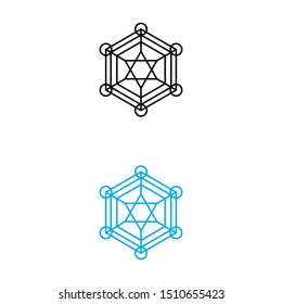 a set of sacred geometry icons