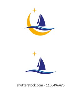 a set of sailing icons