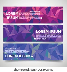 Set of sale banners design. Vector illustration. stylish horizontal banners design with geometric abstract 3 d design. Big sale banner. Sale and discounts. Vector illustration. futuristic modern