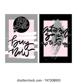 Set of sale banners. Vector illustrations of online shopping website and mobile website banners, posters, newsletter designs, ads, coupons, social media banners.