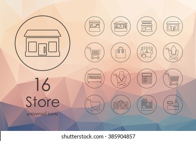 Set of sale icons