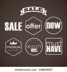 set of sale labels