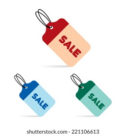 Set of Sale Labels