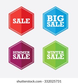 Set of Sale Labels