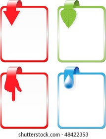 Set of sale labels