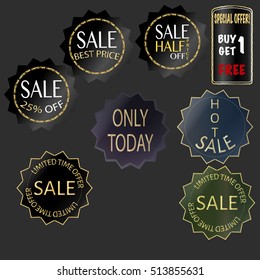SET SALE  LABELS