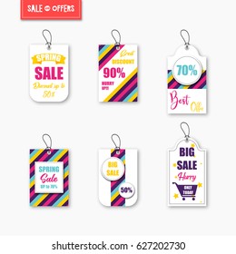 set of sale labels