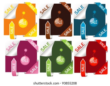 set of sale labels