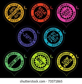 Set-Aufkleber