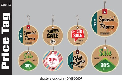 Set Of Sale Tag or Sale Labels for fashion, product, gift, another marketing on-line, and another paper. easy to modify