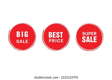 Set of sale tags. best price, super Sale, discount and special offers, colorful banners. Collection of the discount labels, offer tags, and sale sticker design for advertising and promotion. Vector