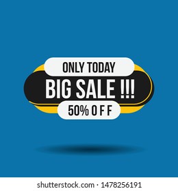 Set of sale tags. Sale, discount and special offer, colorful banners. Collection of discount label, offer tag and sale sticker design for advertising and promotion. Vector